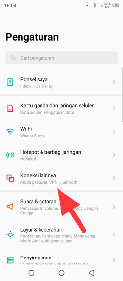 Koneksi lainnya Cara Mengganti Nama Bluetooth di HP Android 1 Koneksi lainnya