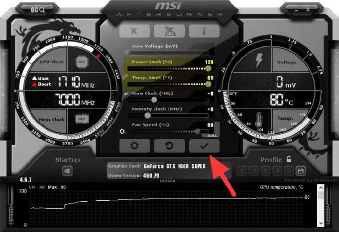 Power limit temp limit Cara Mudah Overclock GPU Agar Performa Game Lebih Lancar 6 Power limit temp limit