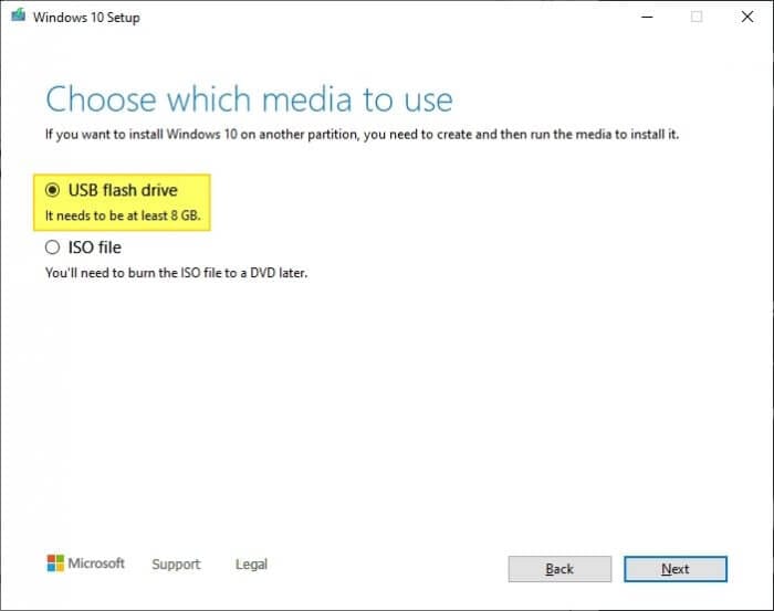 USB flash drive Cara Membuat Bootable Windows 10 di Flash Disk 7 USB flash drive