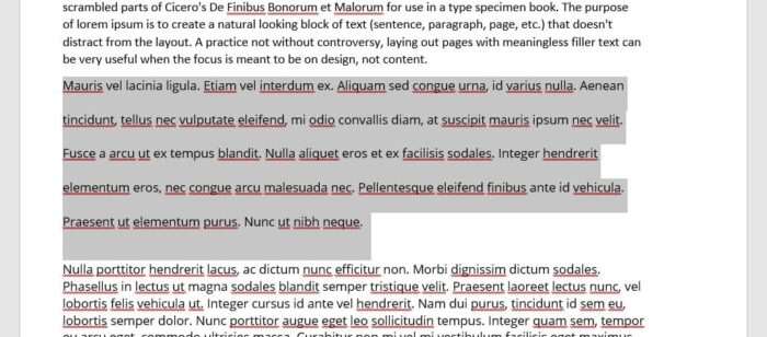 Wrong spacing 6 Cara Merapikan Tulisan di Word Agar Tampak Profesional 8 Wrong spacing