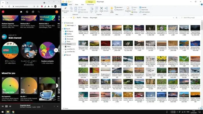 half window Cara Menggunakan Split Screen Windows 10 Agar Lebih Produktif 7 half window