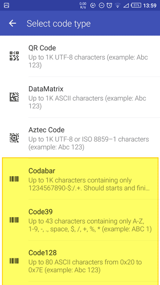 barcode Cara Mudah Membuat Barcode di HP Android 5 barcode