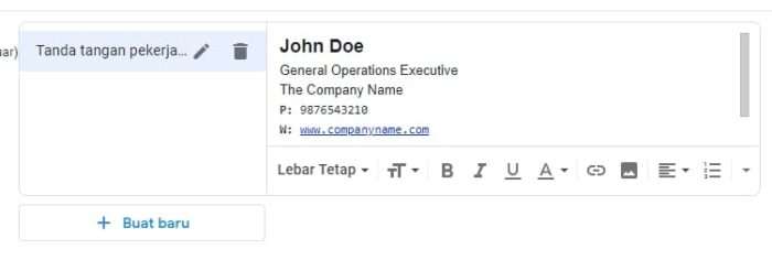 buat tanda tangan Cara Mudah Membuat Signature Pada Akhir Email di Gmail 7 buat tanda tangan