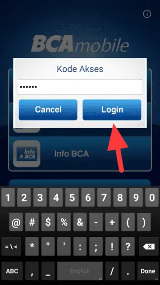 login Cara Melihat Riwayat Transaksi Rekening di Aplikasi BCA Mobile 4 login