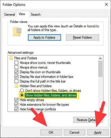 show hidden files Cara Munculkan Kembali File Yang 'Hidden' di Windows 6 show hidden files