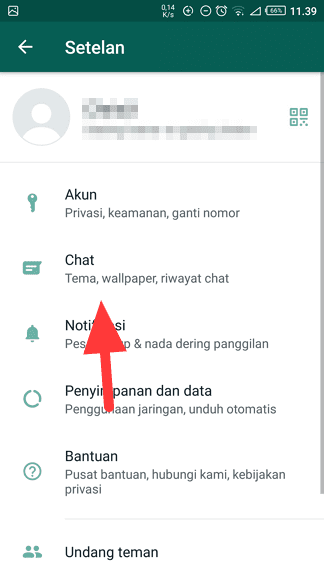 chat Cara Ganti Wallpaper Chat WhatsApp dengan Foto Sendiri 3 chat