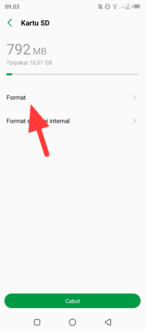 format 1 2+1 Cara Format Kartu SD Langsung di HP Android Kamu 10 format 1