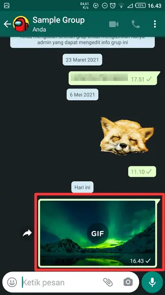 format gif whatsapp Cara Membuat Gambar GIF Bergerak di Chat WhatsApp 7 format gif whatsapp