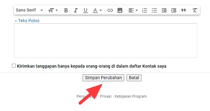 simpan perubahan 1 Cara Memasang Logo Perusahaan di Bagian Bawah Email Gmail 9 simpan perubahan 1
