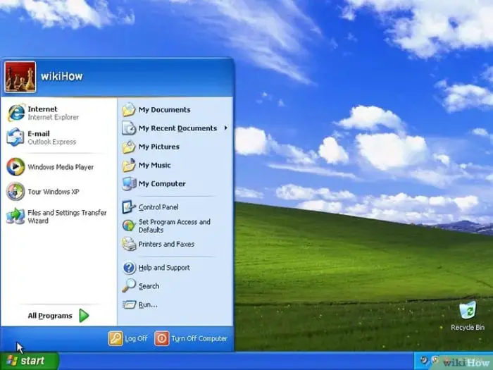 Windows XP Start Cara Mengetahui Windows Apa yang PC/Laptop Kamu Pakai 7 Windows XP Start