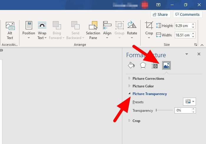 picture transparency Cara Membuat Gambar Menjadi Transparan di Ms. Word 6 picture transparency