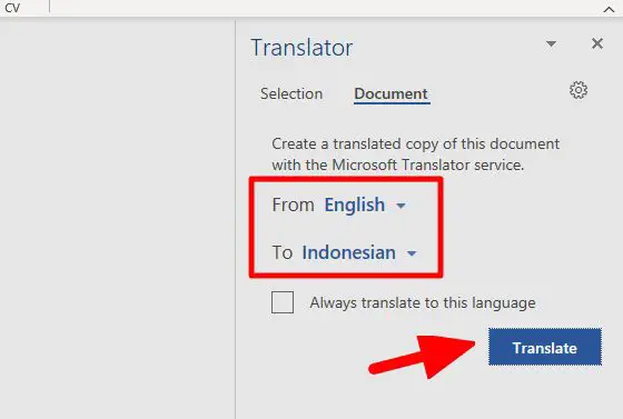 translate 3 Cara Terjemahkan Dokumen PDF Inggris ke Indonesia 22 translate