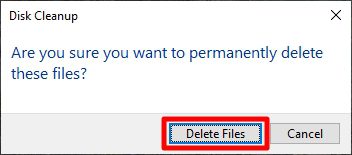 delete files 1 Cara Membersihkan File Sampah Windows 10 Tanpa Aplikasi! 16 delete files 1