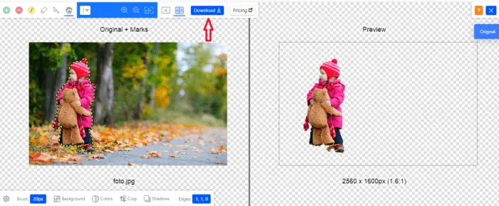 Cara menghilangkan background foto 14 4 Cara Menghilangkan Background Foto Secara Online 14 Cara menghilangkan background foto 14