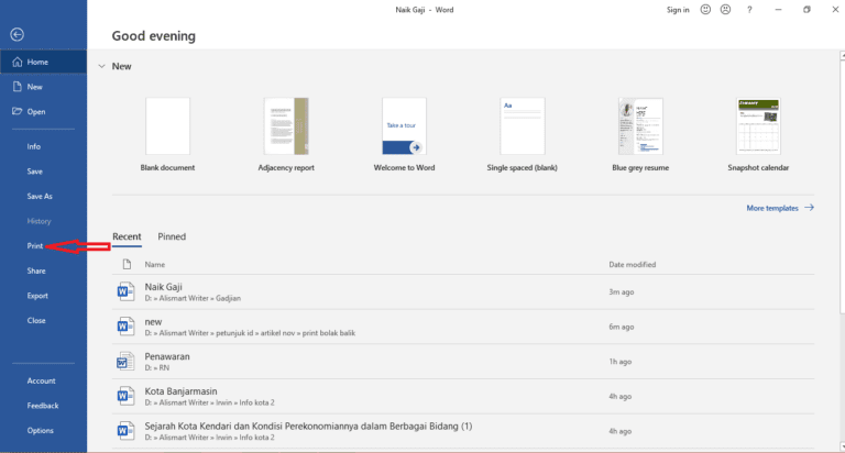 Cara Print Bolak Balik Di Ms Word Mudah Dan Hemat Biaya