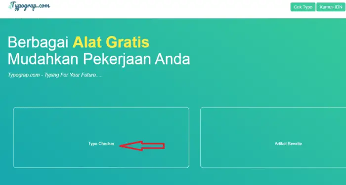 Cara Mengecek Typo Secara Online 15 3 Cara Mengecek Typo Teks Bahasa Indonesia Secara Online 16 Cara Mengecek Typo Secara Online 15