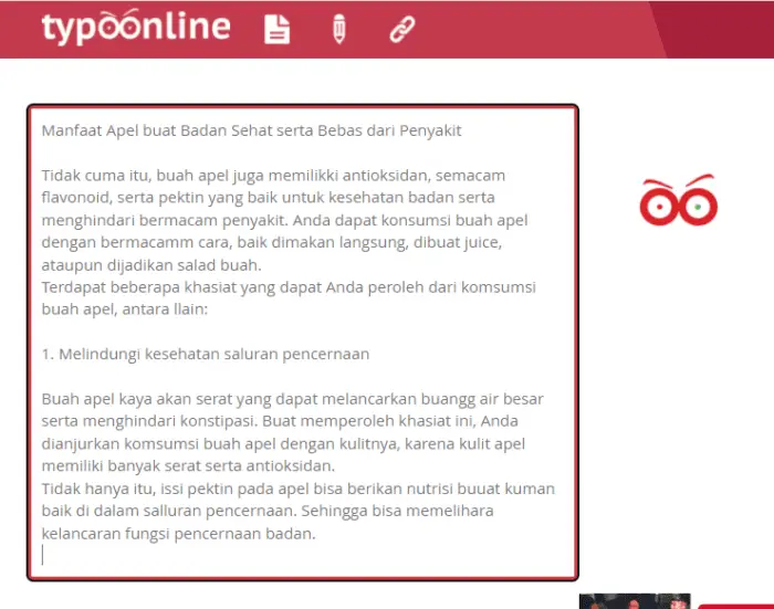 Cara Mengecek Typo Secara Online 4 3 Cara Mengecek Typo Teks Bahasa Indonesia Secara Online 4 Cara Mengecek Typo Secara Online 4