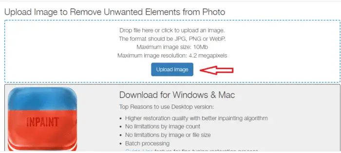 Cara menghapus watermark 1 3 Cara Menghapus Watermark Pada Foto Secara Online 7 Cara menghapus watermark 1