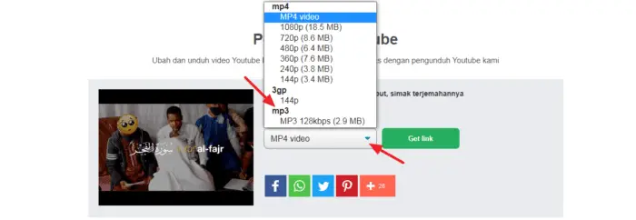 ubah mp3 4 Cara Download Video YouTube Menjadi MP3 Tanpa Aplikasi 3 ubah mp3