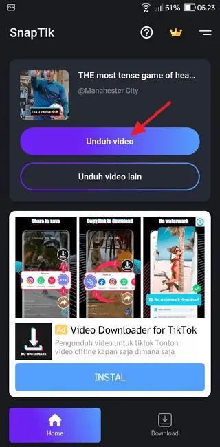 Screenshot 20220124 062309 2 Cara Download Video TikTok Tanpa Watermark di Android 6 Screenshot 20220124 062309