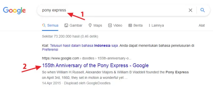 pony express Cara Mainkan 8 Game Tersembunyi di Google Chrome 20 pony express