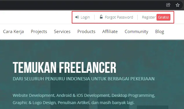 projects id Cara Mencari Freelancer di Situs dan Aplikasi Projects.co.id 1 projects id