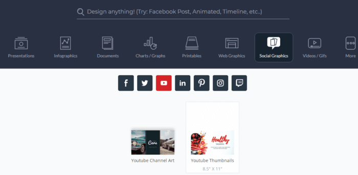 social graphics Cara Membuat Thumbnail YouTube Tanpa Bantuan Aplikasi 4 social graphics