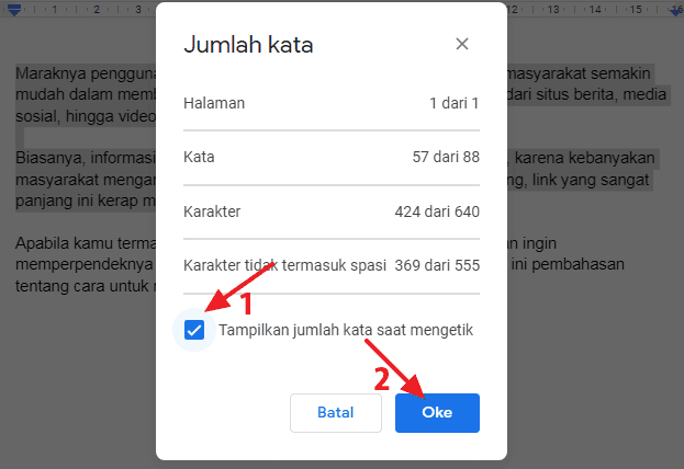 tampilkan kata Cara Melihat Jumlah Kata di Google Docs via Web dan Aplikasi 7 tampilkan kata