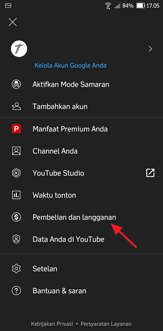 Screenshot 20220129 170524 Cara Membatalkan YouTube Premium Kamu dengan Mudah 2 Screenshot 20220129 170524