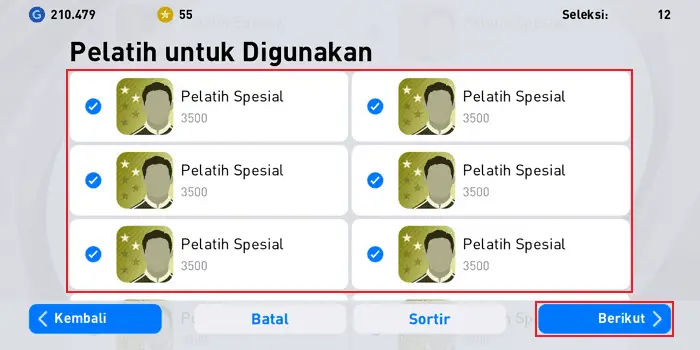 Screenshot 20220225 091106 Cara Meningkatkan Level Pemain di PES Mobile 2021 14 Screenshot 20220225 091106