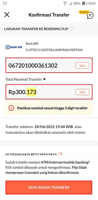 Screenshot 20220227 1941155 Cara Menggunakan Flip Agar Transfer Uang Bebas Biaya Admin 9 Screenshot 20220227 1941155