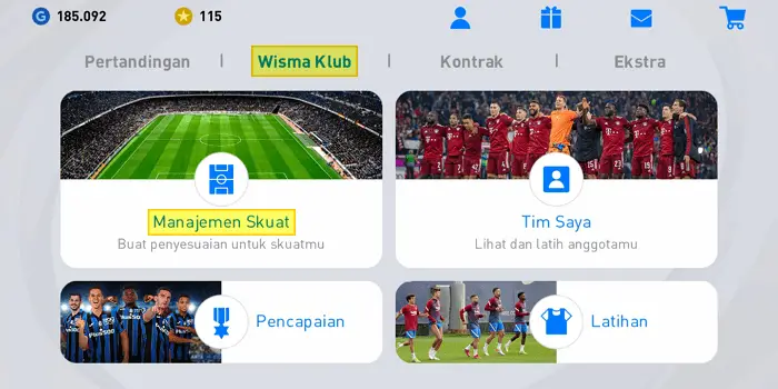 Screenshot 20220328 084631 Cara Membuat Skuad Baru di PES Mobile 2021 dengan Mudah 1 Screenshot 20220328 084631