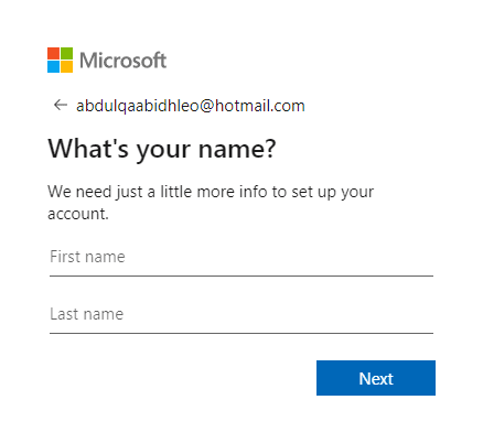masukkan nama Cara Membuat Email Hotmail dengan Mudah dan Cepat 5 masukkan nama