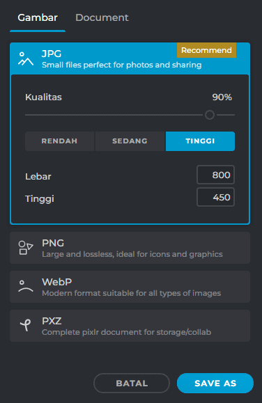 save as 4 Cara Membuat Watermark pada Foto Tanpa Bantuan Aplikasi 22 save as