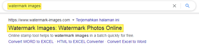 watermark images 1 4 Cara Membuat Watermark pada Foto Tanpa Bantuan Aplikasi 13 watermark images 1
