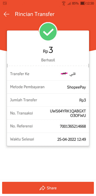 Screenshot 20220425 125010 Cara Transfer Saldo ShopeePay Lewat Nomor Telepon 8 Screenshot 20220425 125010