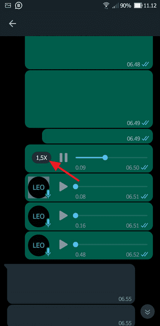 Screenshot 20220526 1112455 Cara Mengatur Kecepatan Suara Voice Note WhatsApp 3 Screenshot 20220526 1112455