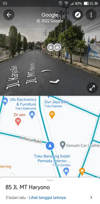 Screenshot 20220804 213635 2 Cara Mudah Menggunakan Street View Google Maps 11 Screenshot 20220804 213635