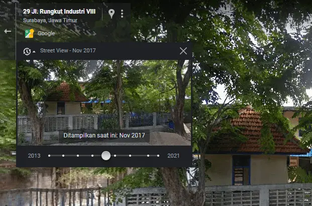 hasil Cara Ganti Tahun Google Maps untuk Melihat Tempat Masa Lalu 9 hasil