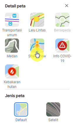 street view 2 Cara Mudah Menggunakan Street View Google Maps 3 street view