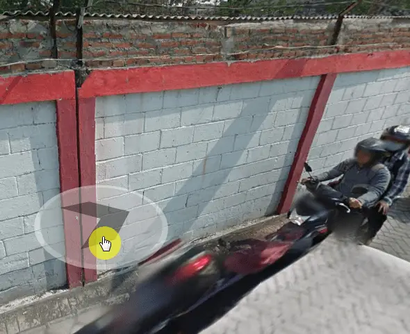 tanda panah 2 Cara Mudah Menggunakan Street View Google Maps 6 tanda panah