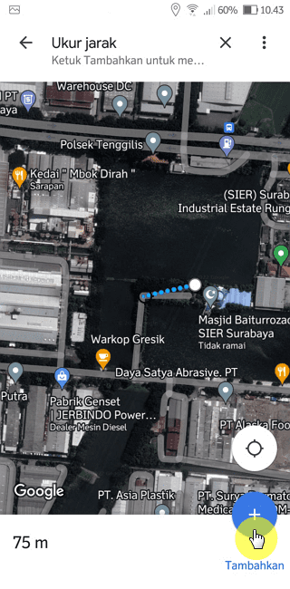 Screenshot 20220912 104346 Cara Mengukur Jarak di Google Maps dengan Mudah 8 Screenshot 20220912 104346