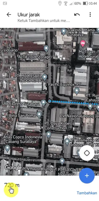 Screenshot 20220912 104436 Cara Mengukur Jarak di Google Maps dengan Mudah 9 Screenshot 20220912 104436