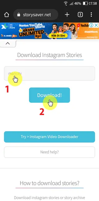 Screenshot 20221025 175832 Cara Melihat Story Instagram Tanpa Diketahui Pemiliknya 3 Screenshot 20221025 175832