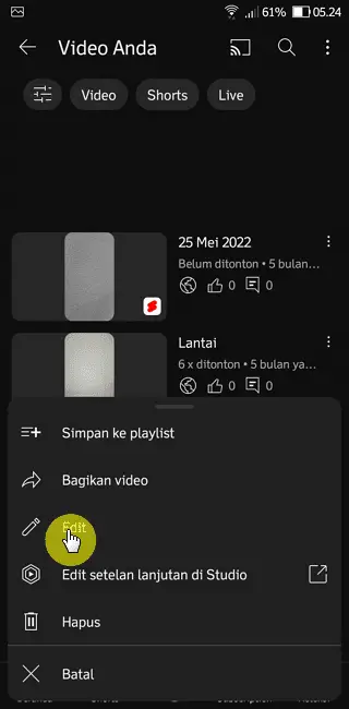 Screenshot 20221030 052430 Cara Mudah Ganti Thumbnail Video di Aplikasi YouTube 5 Screenshot 20221030 052430