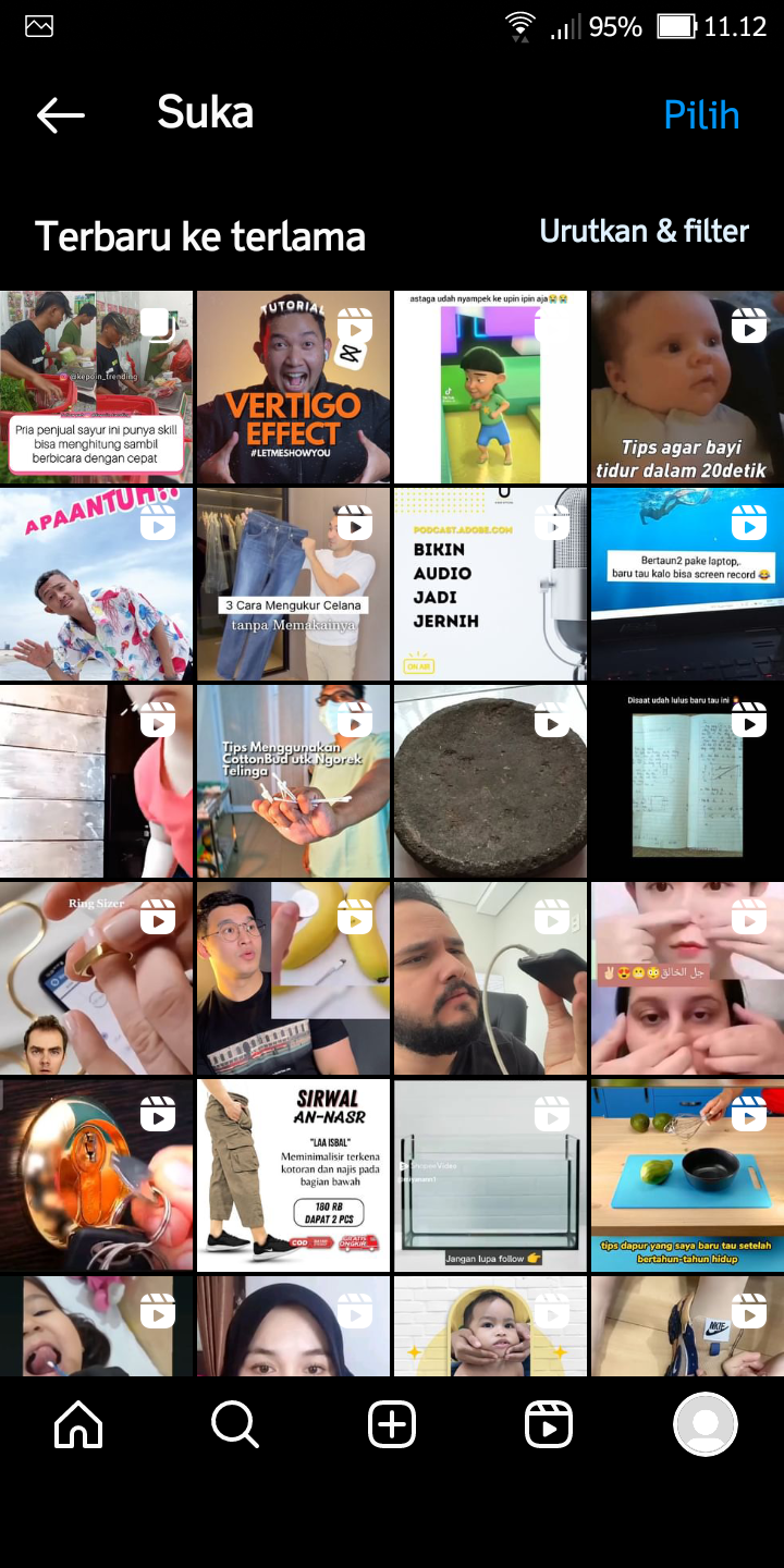 Screenshot 20230217 111215 Cara Melihat Daftar Postingan Instagram yang Disukai 6 Screenshot 20230217 111215