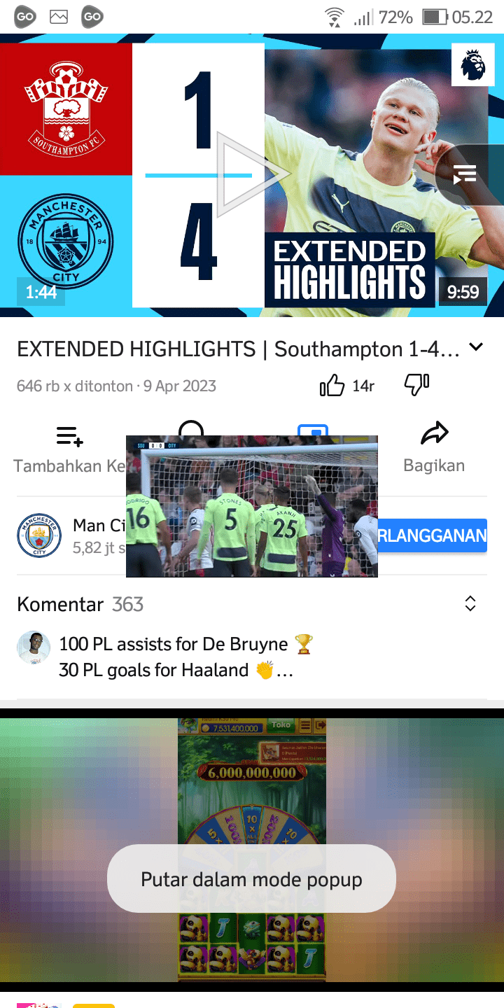 Screenshot 20230411 052237 Cara Gunakan Pop-up Video di Aplikasi GoTube 8 Screenshot 20230411 052237