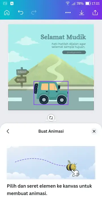 Screenshot 20230429 170111 Cara Buat Animasi di Aplikasi Canva dengan Mudah 6 Screenshot 20230429 170111