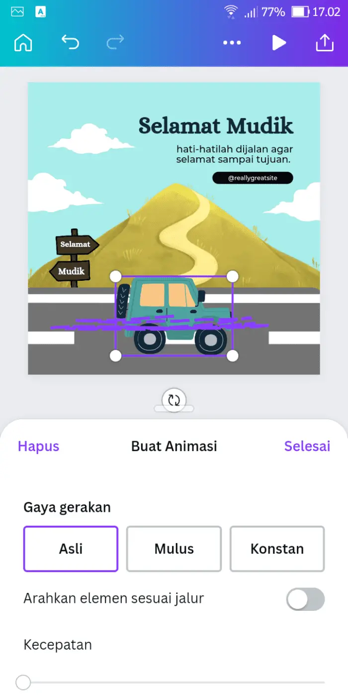 Cara Buat Animasi Di Aplikasi Canva Dengan Mudah