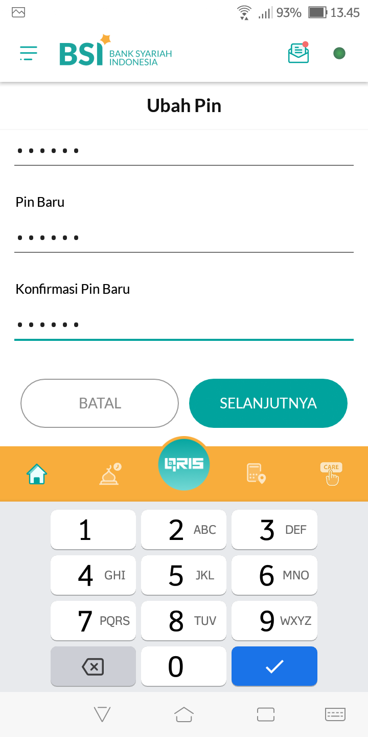 Screenshot 20230519 134508 Cara Ganti PIN Aplikasi BSI Mobile Kamu dengan Mudah 5 Screenshot 20230519 134508